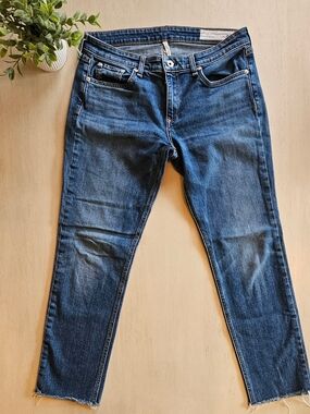 rag & bone Women's Dre Low-Rise Slim Boyfriend Jeans